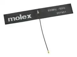 207901-0100: Antenna, Cellular / 3G, 3 GHz to 6 GHz, 5.4 dBi, Linear, Adhesive