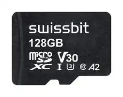 SFSD128GN1AM1TB-E-EF-221-STD: Flash Memory Card, 3D TLC, MicroSDXC Card, UHS-1, Class 10/U3/V30/A2, 128 GB
