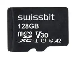SFSD128GN1AM1TB-E-WK-22P-STD: Flash Memory Card, 3D pSLC, MicroSDHC Card, 128 GB
