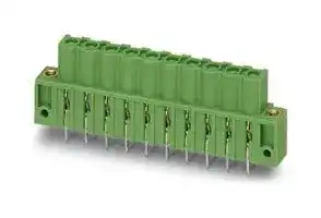 1825734: Terminal Block, w/Flange, Socket, 5.08 mm, 6 Ways, 12 A, 320 V, Through Hole Vertical