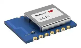 2608011024010: Bluetooth Module, V5.0, Proteus-II, 2.402 GHz to 2.48 GHz, 2 Mbps, -91 dBm, 1.8 V to 3.6 V