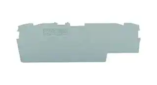 2002-1891: END AND INTERMEDIATE PLATE, RAIL, GRAY