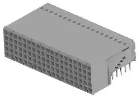 2392852-1: Connector, Z-PACK Series, 95 Contacts, 2.54 mm, Receptacle, Press Fit, 5 Rows