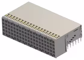 2392853-1: Connector, Z-PACK Series, 95 Contacts, 2 mm, Receptacle, Press Fit, 5 Rows