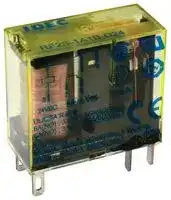 RF2S-1A1B-D24: Power Relay, SPST-NC, SPST-NO, 24 VDC, 6 A, RF2 Series, Socket, Non Latching