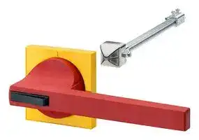 8UC7424-3BB44: Door Operating Mechanism, Red/Blue-Green, Switches