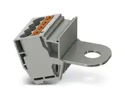 1017448: Pluggable Terminal Block, 5 Ways, 10 mm², Push In