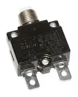 MX12250A1B1C2B: Thermal Circuit Breaker, Black, MX12 Series, 25 A, 32 V, 250 V, Panel