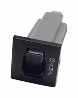 MX15010A: Thermal Circuit Breaker, MX15 Series, 1 A, 32 V, 250 V, Panel