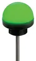 K50LGRY2PQ: LED Indicator, Flashing/Steady, Green/Red/Yellow, 30 VDC, IP67, 38 mm H, 50 mm Lens, EZ-LIGHT Series