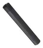 SOP-E12-150A: Stand-off Pipe, Elevated, Traffic Lights, Tube, Black, 1/2NPT Thread, 150mm