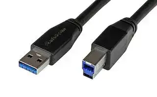 USB3SAB1M: USB Cable, 1m SuperSpeed USB 3.0 Cable A to B, M/M