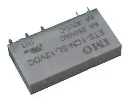 ETS-1CN-SL-12VDC: RELAY, SPDT, 250VAC, 30VDC, 6A