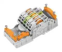 2673470000: Panel Mount Barrier Terminal Block, 14-10AWG, 41 A, 800 V, 1 Pole, 1, Push In