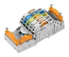 1269960000: Panel Mount Barrier Terminal Block, 14-10AWG, 41 A, 800 V, 1 Pole, 1, Push In