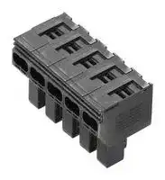 2000240000: Pluggable Terminal Block, 5 Ways, 4 mm², Push In