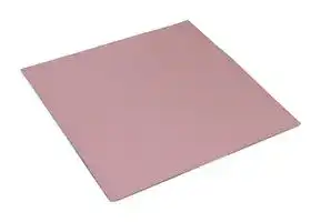 GPVOUS-0.125-00-4/4: Thermally Conductive Material, Gap Pad VO Ulta Soft, .125", 4" x 4" Sheet, 1 W/m.K, 3.18 mm