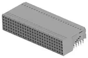 2392575-1: Connector, Z-PACK Series, 125 Contacts, 2 mm, Receptacle, Press Fit, 5 Rows