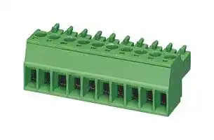 1065394: Pluggable Terminal Block, 3.5 mm, 5 Ways, Screw