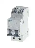 5SJ6210-6KS: Circuit Breaker, MCB, 5SJ6, 2P, 6 kA, 400 V, 10 A