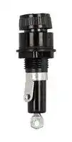 BK-HVP-CC-R: Fuseholder, Panel Mount, 1 Position, 6.3 mm x 32 mm, 30 A, 480 V, Quick Connect