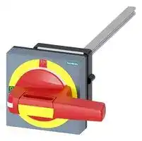 8UD1141-3AF25: Rotary Operating Mechanism, Door Coupling, Red/Yellow, 3KF Series Switch Disconnectors