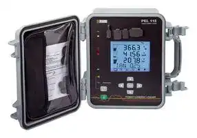 PEL115: Data Logger, w/o Current Sensor, Energy, Power, 8 Channel, 128 Samples/Cycle