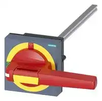 8UD1151-3AF25: Rotary Operating Mechanism, Door Coupling, Red/Yellow, 3KD & 3KF Series Switch Disconnectors