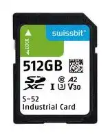 SFSD512GL1AM1TB-I-XG-2A1-STD: Flash Memory Card, 3D TLC, SDXC Card, 512 GB