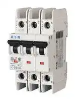 FAZ-B25/3-NA: Thermal Magnetic Circuit Breaker, MCB, FAZ, 3P, 15 kA, 400 V, 25 A