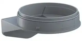 26270007: Mounting Bracket, Maxi Angle, Signal Indicator, Grey, PC/ABS, EvoSIGNAL Series