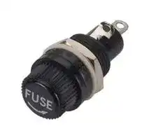 BK14-HTC-613M: Cartridge Fuse Holder, 1 Fuse, 10 A, 250 VAC, 5 mm x 20 mm, Solder