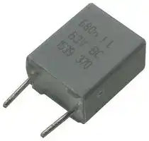 BFC237012684.: CAPACITOR POLYESTER FILM 0.68UF, 63V, 5%, RADIAL