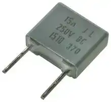 BFC237042153.: CAPACITOR POLYESTER FILM 0.015UF, 250V, 5%, RADIAL
