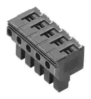 1010910000: Pluggable Terminal Block, 5 Ways, 4 mm², Push In