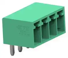 1-2350514-0: Terminal Block, Header, 3.5 mm, 10 Ways, 12 A, 150 V, Through Hole Right Angle
