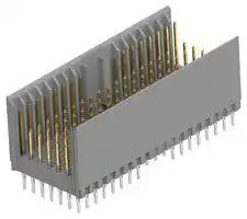 2392196-1: Connector, 2mm HM, Z-PACK Series, 127 Contacts, 2 mm, Header, Press Fit, 7 Rows