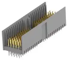 2391870-1: Connector, 2mm HM, Z-PACK Series, 110 Contacts, 2 mm, Header, Press Fit, 5 Rows