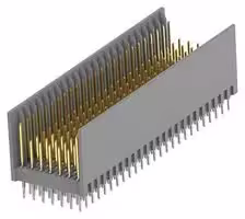 2391877-1: Connector, Z-PACK Series, 175 Contacts, 2 mm, Header, Press Fit, 7 Rows