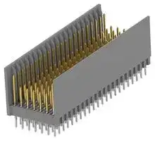 2391879-1: Connector, 2mm HM, Z-PACK Series, 154 Contacts, 2 mm, Header, Press Fit, 7 Rows