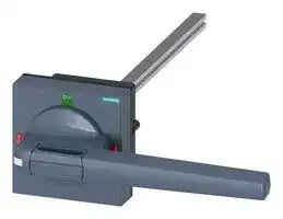 8UD1161-4AE21: Rotary Operating Mechanism, Door Coupling, Grey, 3KC0 Series Transfer Switching Equipment