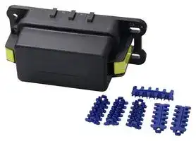 PDM71001ZXM: Power Distribution Module, MINI Fuse/ ISO 280 Relay, Chassis Mount, 60 Fuses, 30 A, 280 Style, Screw
