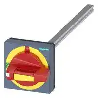 8UD1171-2AD15: Rotary Operating Mechanism, Door Coupling, Red/Yellow, 3KD & 3KF Series Switch Disconnectors