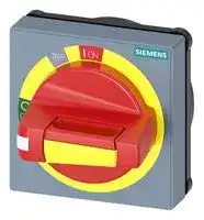 8UD1721-0AB15: Handle, Masking Frame, 36 mm, Red-Yellow, Door Operating Mechanisms
