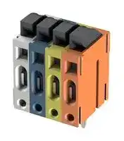14030414301201: Wire-To-Board Terminal Block, Profinet, 3.5 mm, 4 Ways, 24 AWG, 22 AWG, 0.34 mm², IDC