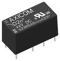 V23105A5503A201: Signal Relay, 12 VDC, DPDT, 3 A, D2n/V23105 Series, Through Hole, Non Latching
