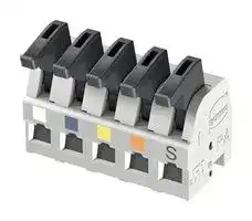 14310516201201: Wire-To-Board Terminal Block, Profinet S, 5 mm, 5 Ways, 28 AWG, 16 AWG, 1.5 mm², Push In Lock