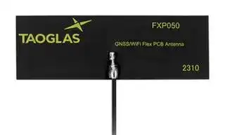 FXP050.07.0100C: RF Antenna, 5.925 to 7.125GHz, GNSS / WiFi, 6.57dBi, 50 ohm, Adhesive / UFL / MHF1 / I-Pex Connector