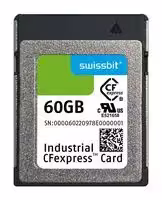 SG2000CE060GI-1TB1-1DB-STD: Flash Memory Card, v2.0, Type B, 3D TLC, CFexpress Card, 60 GB