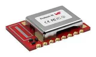 2611011024000: Bluetooth Module, Proteus-III, V5.1, 2.402 GHz to 2.48 GHz, 2 Mbps,  -92 dBm, 1.8 V to 3.6 V